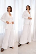 CAMISA NICOL LINO CEY BLANCA - Imagen 2