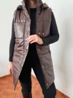 CHALECO BETY CHOCO - Imagen 2