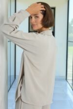 CAMISA NICOL BEIGE - Imagen 4