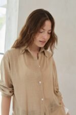 CAMISA LIA BEIGE BAMBULA - Imagen 3